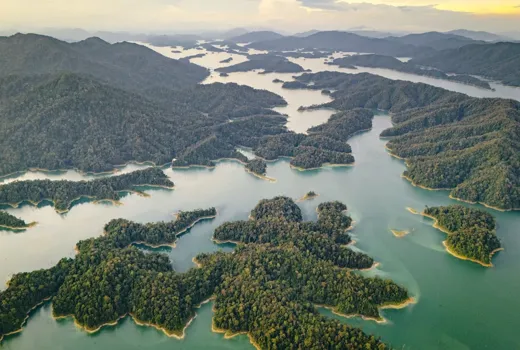 Lake Kenyir’s forested islands, Terengganu