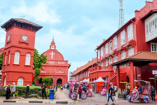 Christ Church and Dutch Square, Melaka